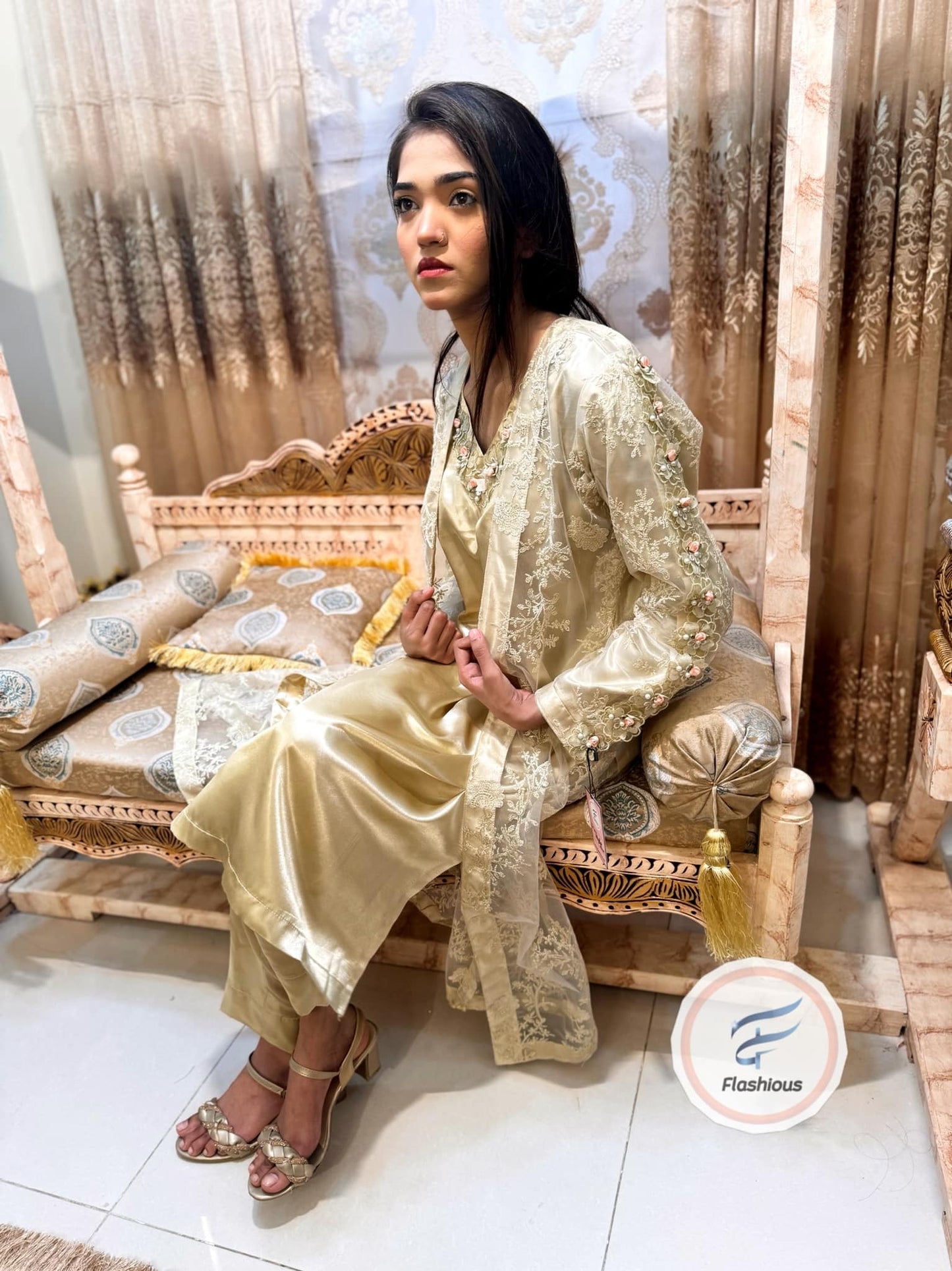 GOLD GOWN ready to wear STICH dress