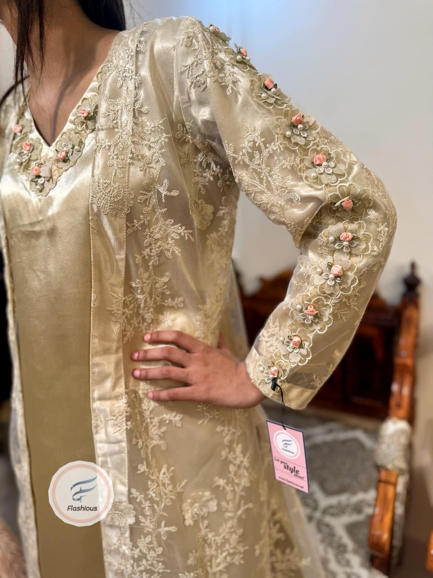 GOLD GOWN ready to wear STICH dress