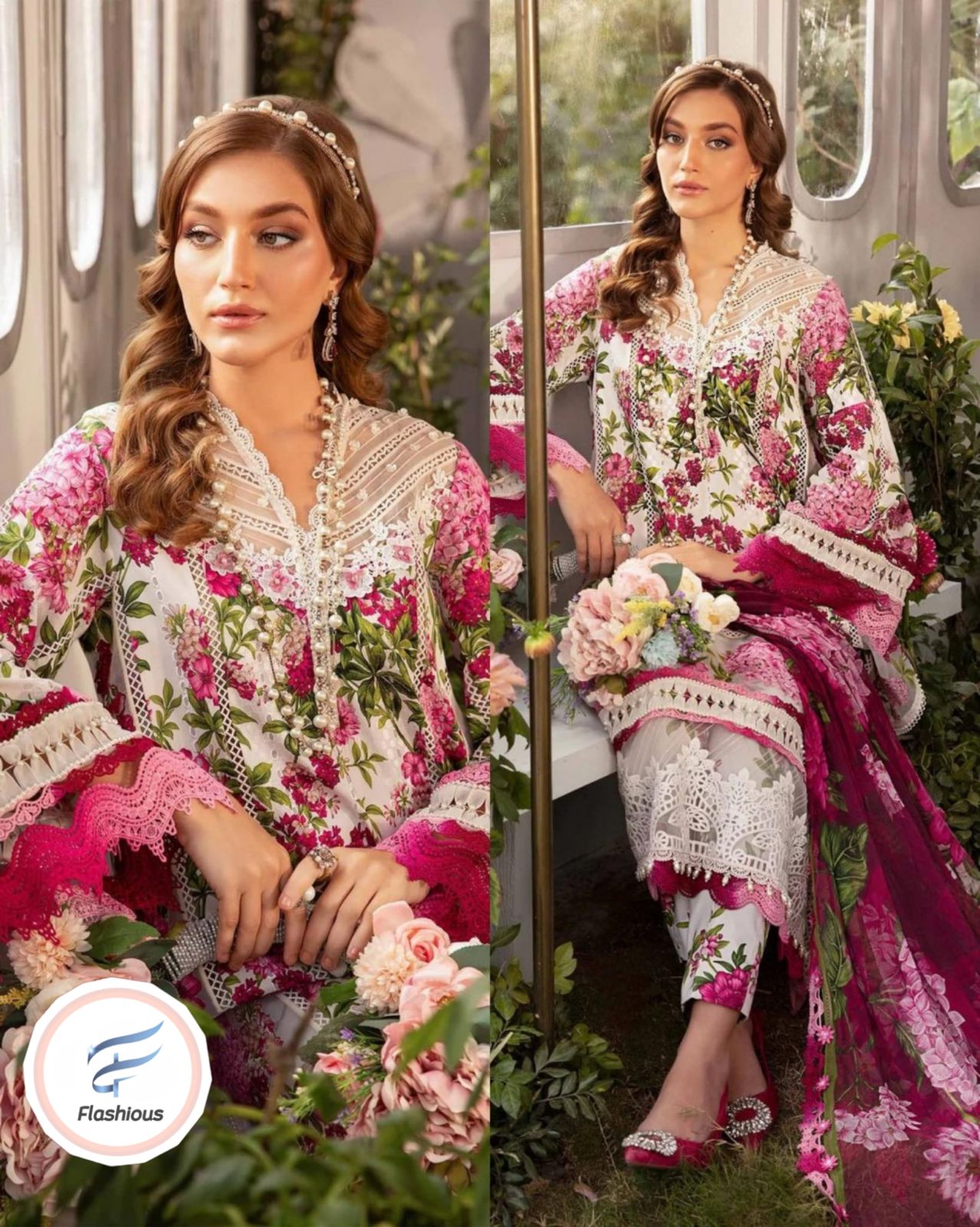 Beautiful Forever HIT Lawn With Chiffon Dupatta suit